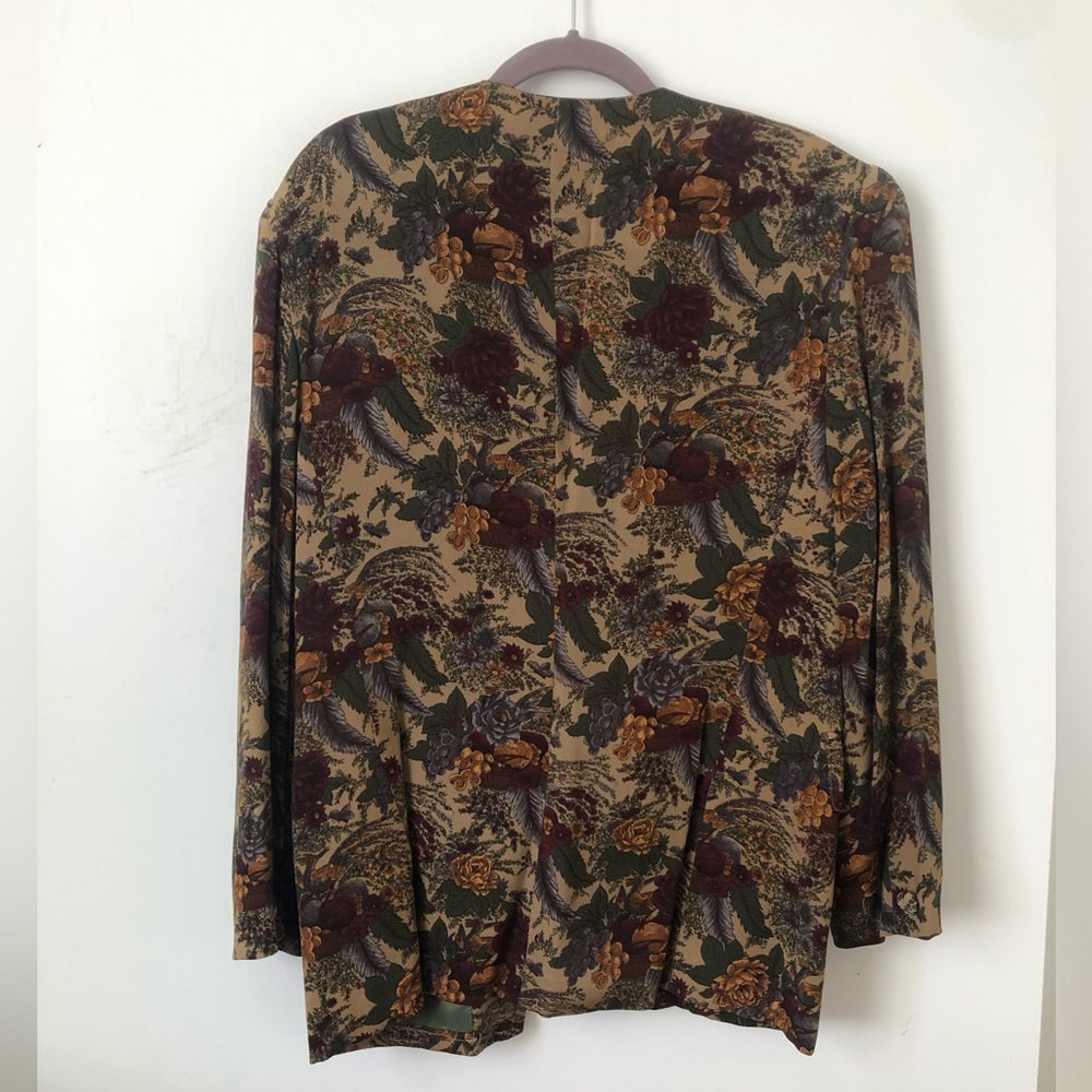 Vintage Floral Blazer - Picture 3 of 3